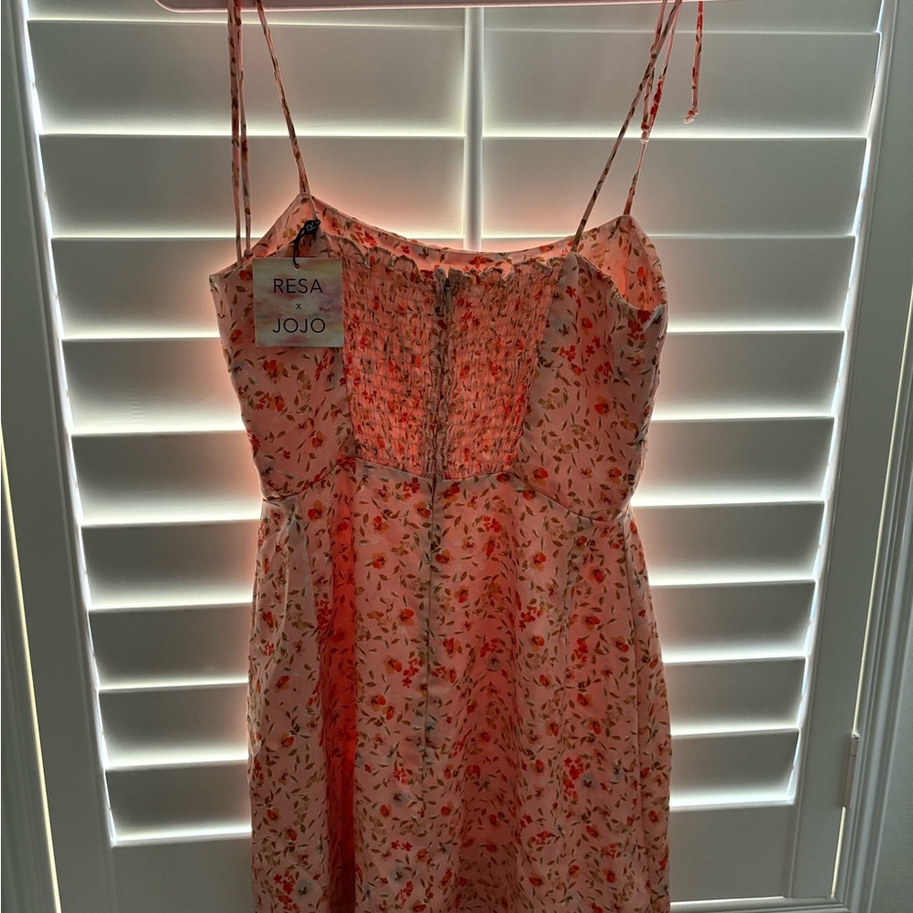 NWT RESA-JOJO collab Pink Floral Dress